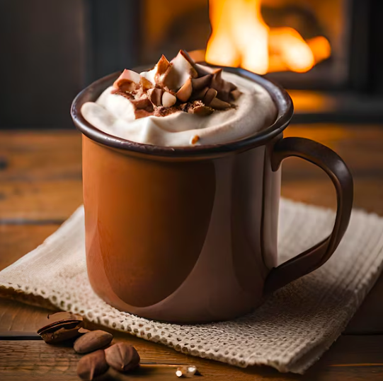 Chocolate Quente na Caneca
